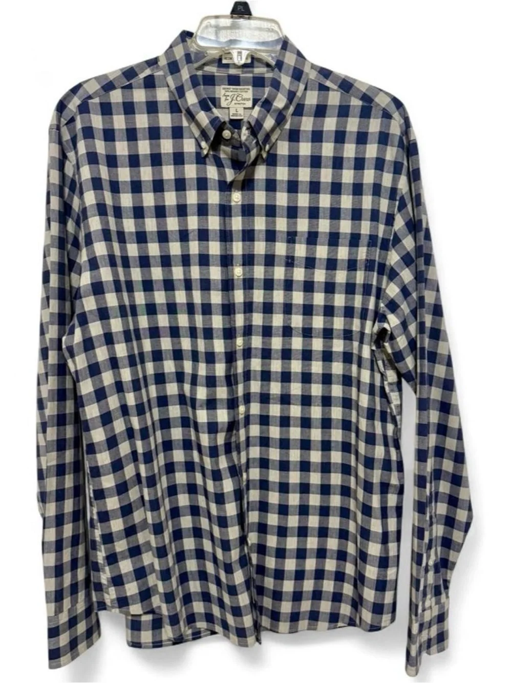 $90 Like New 📚 J.Crew Secret Wash Slim Untucked Shirt – Men’s Large